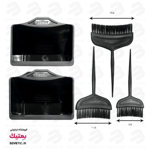کیت فرچه و کاسه رنگ زیرو تایم کریتیو