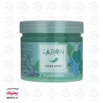 اسکراب شکری لایه بردار مدل Green Apple Jabon Plus ژبن پلاس