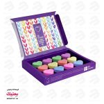 کوکتل پدیکور مدل Heart بسته 12 عددی ژبن پلاس Jabon Plus