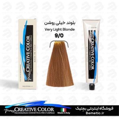رنگ مو 9 طبیعی کریتیو